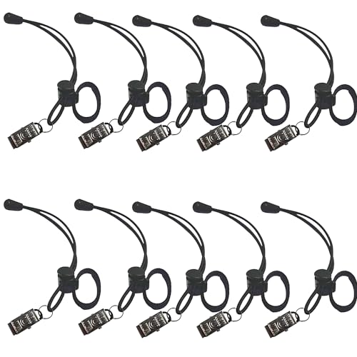 TAODAN 10PCS Background Accessory Metal Clip Curtain Clamp Background Clamp Stand Suitable for Photography and Video Studio, 20cm/7.87"