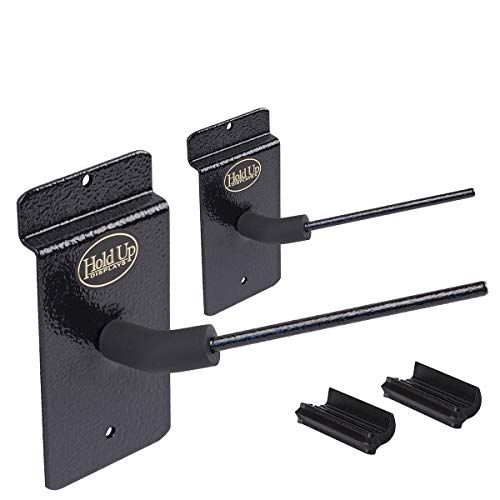 Hold Up Displays in Barrel Wall Mount Handgun Pistol Holder Gun Hanger – 30 Degrees Left - size: 2 Pack, style: 30 Degree Right