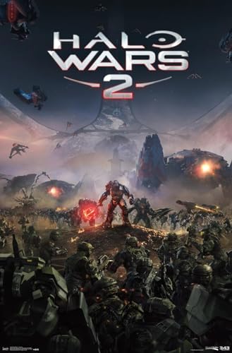 Halo: Halo Wars 2 - Key Art Wall Poster, 19L" x 13W", Premium Unframed Version - color: Premium Unframed Version, size: 19"L x 13"W