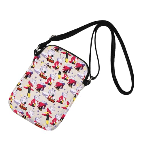 WUSUANED RPG Game Inspired Crossbody Bag Cartoon Character Gift Game Villain Gift Gaming Gifts For Gamer