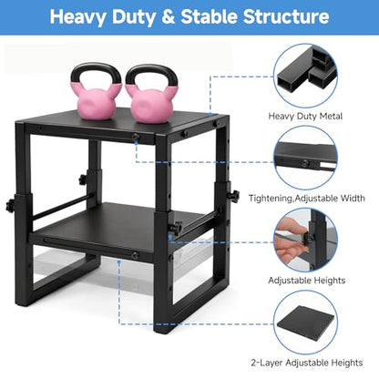Locker Organizer Shelf, Adjustable Width and Height, Stackable Metal Locker Shelf,Locker Organizer Shelves Ideal for School, Office,Gym Lockers