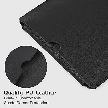 Protective Keyboard Case for Logitech MX Keys S & Logitech MX Keys & Logitech MX Mechanical Wireless Illuminated Keyboard, Logitech MX Keys S PU Leather Keyboard Sleeve Case, Black - size: Logitech MX Keys S