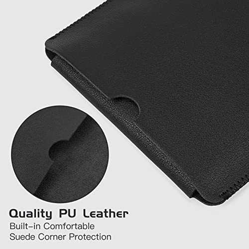 Protective Keyboard Sleeve Case for Logitech MX Keys Mini Minimalist & MX Mechanical Mini Wireless Illuminated Keyboard, Logitech MX Mini PU Sleeve Bag Case, Black - size: Logitech MX Keys Mini