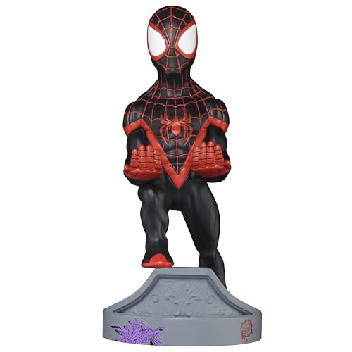 Exquisite Gaming Cable Guy - Marvel Spiderverse: Miles Morales Spiderman - Charging Controller and Device Holder - Toy - Xbox 360