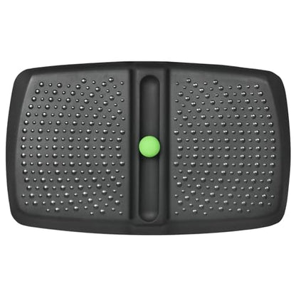 1 inch Thick Anti Fatigue Kitchen Mat Standing Mat with Massage Ball, Non Slip Standing Desk Mat with Massage Point, Multi-Purpose Comfort Floor Mat for Feet, Office, Home (Black, 17"x28"x1") - size: 28"L x 17"W x 1"Th
