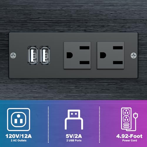 Computer Tower Stand with Charge Station and USB Charging Port - Height Adjustable PC Tower Stand, Under Desk CPU Holder Cart with Locking Caster Wheels for Fits Most PC - color: Black