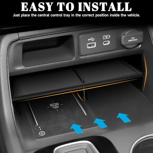 4PCS Center Console Organizer Compatible with Honda 2023-2025 2026 Pilot & 2026 Passport Accessories Armrest Divider Hidden Storage Box Organizer Divider Compartment Tray - color: 4PCS Storage Box