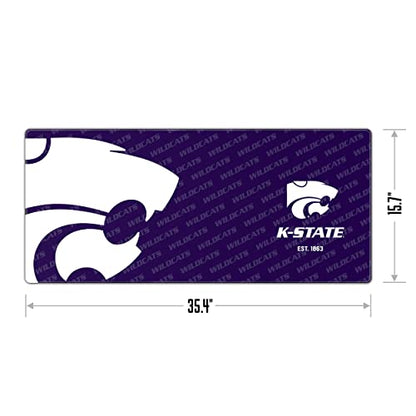 YouTheFan NCAA Kansas State Wildcats Logo Series Desk Pad - style: Kansas State Wildcats