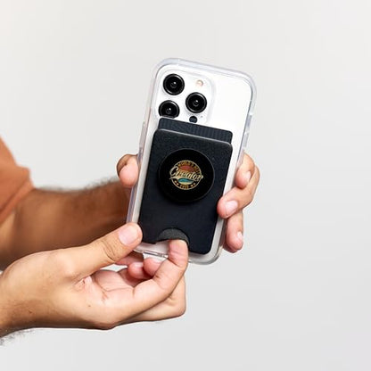 Worlds Best Creator | Vlogger Influencer | Blogger PopSockets PopWallet for MagSafe - style: Magnetic PopWallet