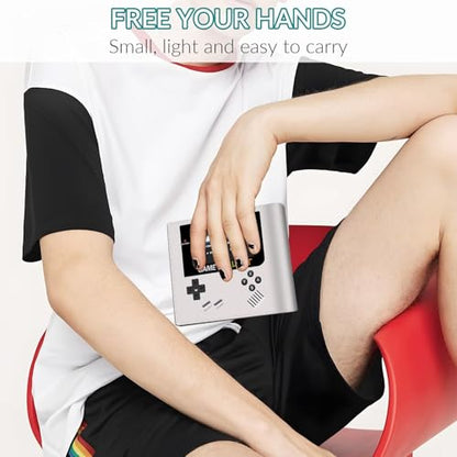 EXXBYELI Boys Wallet Gamepad Leather Wallets Credit Id Card Cash Holder Black Rfid Blocking Zipper Cute Cool Funny Aesthetic Wallets With Coin Pocket Id Window Teen Wallets for Boys Teenager Wallet - color: game-gray