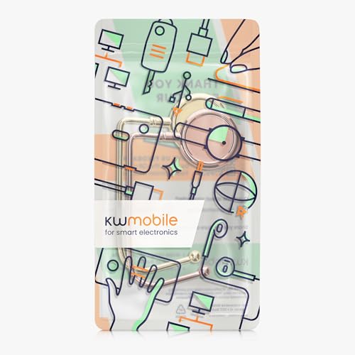 kwmobile Purse Hook for Table - Set of 2 Purse Holder - Handbag Hanger - Portable Bag Holder - Bag Hooks for Desk - Table Hook Gold/Copper - color: gold / copper