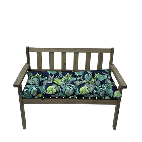 Waterproof Swing Chair Cushions for Outdoor Furniture Patio Beach Cushion Thick Outdoor Garden Beach Seat Pad 20 x 40 in Navy Green - color: Navy Green