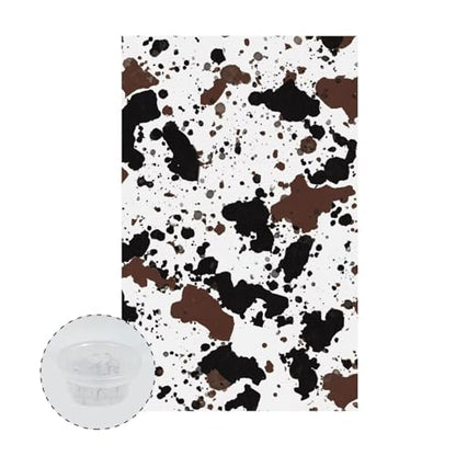 Recliner Slipcovers Recline Headrest Cover Tear Fade Resistant Sofa Armchair Headrest Cover Lounge Chair Headrests Protector Covers 16.53x26.18 Inch Couch Chair Covers Brown Cow Print - color: Brown Cow Print