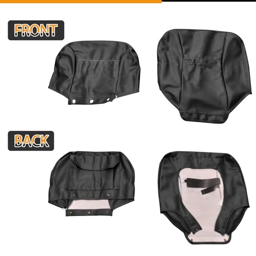 Seat Cover Set Compatible with Go-Go Elite Traveller, LR, Plus HD, ES, GO-Chair, Ultra X, Pride Revo and Sonic Mobility, 3&4 Wheel Folding Electric Scooter Wheelchair Covers (Leather)