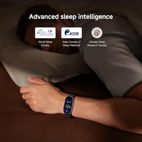XIAOMI Mi Smart Band 10 (2025) Global Version - 1.72" AMOLED Display | 21 Days Battery Life | Touchscreen, Multi-Sport Tracker, Activity Tracker, Heart Rate Monitor | BT5.4 - (Glacier Silver) - color: Glacier Silver