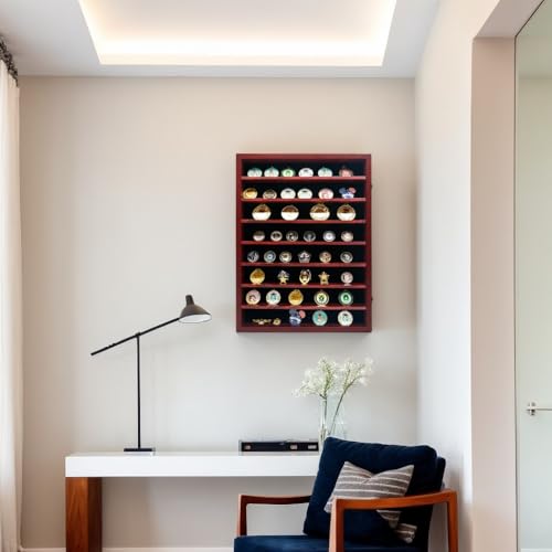 18*24 Large Shadow Box Frame with Removable Shelves,Shadow Boxes Display Cases for Small collectables，Deep Memory Box Display Case Trinket Shelf for Collection，Coins，Miniatures Figures,Red - color: Red, size: 18*24