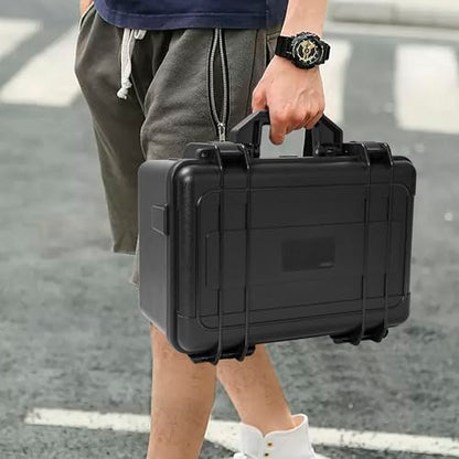 Graded Card Case, Trading Card Storage Box, Waterproof Card Slab Carrying Case for 72+ PSA, CSG, BGS, SGC Sports Trading Cards with 7 EVA Foam - size: L (holds 72+ Graded Cards-waterproof)