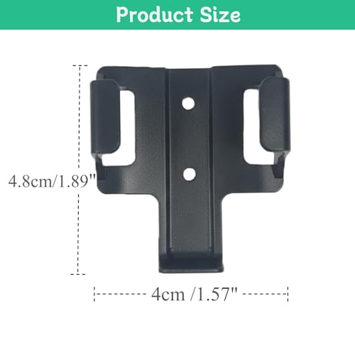 TX028C-S Ceiling Fan Remote Wall Mount Holder for Hampton Bay | Suitable for Home Decorators Collection Remote A25-TX028C-S, KUJCE10318/TR222A, KUJCE10316, TX028/TX028C - Holder Only
