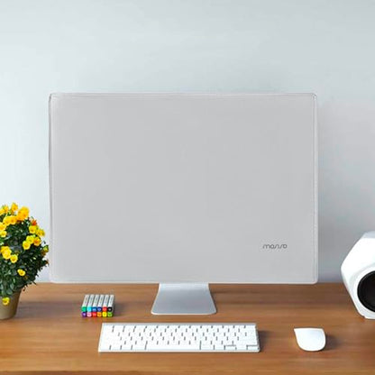 MOSISO Monitor Dust Cover 26, 27, 28, 29 inch Anti-Static Dustproof LCD/LED/HD Panel Case Computer Screen Protective Sleeve Compatible with iMac 27 inch, 26-29 inch PC, Desktop and TV, Gray - color: Gray, size: 26-29 inch