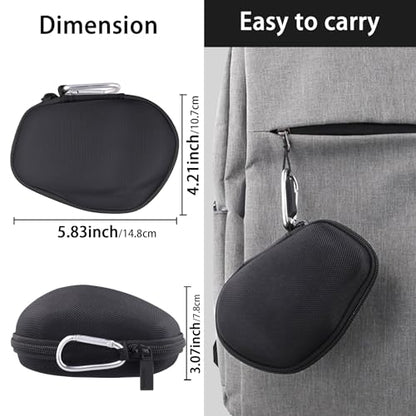 co2CREA Hard Case Replacement for Logitech MX Master 4 / MX Master 3 Master 3S Advanced Wireless Mouse (Graphite Black Case) - color: Graphite Black Case, style: For Master 4/3S/3