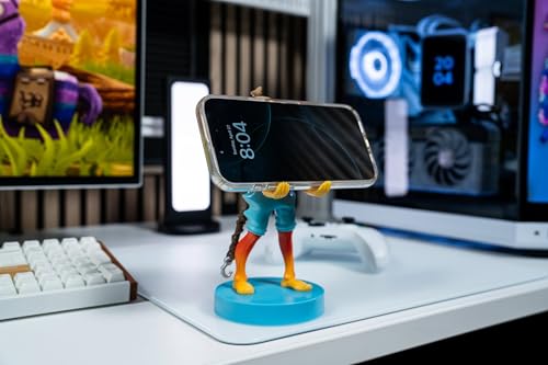 Cableguys Fortnite Fishsticks Controller Holder & Phone Stand - Gaming Setup Accessories for Desk and Game Room, Controller Stand Compatible with Xbox, PlayStation & Most Standard Game Controllers