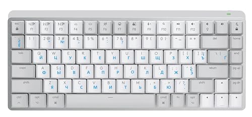 Russian Keyboard Stickers 2 Pack, Cyrillic Letter Overlay, Clear - color: blue