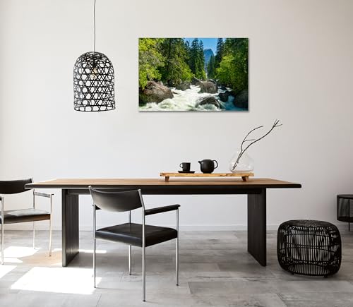 SKASNFAI Yosemite Wall Art for Office Pictures Landscape Wall Decor National Park Mountain Nature Posters Print Canvas Artwork for Living Room Bathroom 16X24 Inch - color: Mountain 06, size: 16"L x 24"W