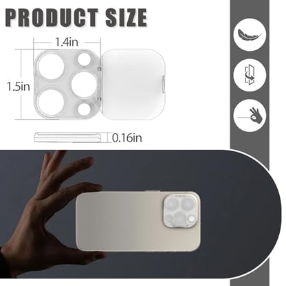 Camera Lens Cover Compatible for iPhone 14 Pro/14 Pro Max/15 Pro/15 Pro Max /16 Pro/16 Pro Max,Camera Lens Protector to Protect Privacy and Security,Strong Adhesive -2 Pack-Clear - size: 14 Pro Max/15 Pro Max /16 Pro Max