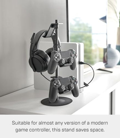 YAMAZAKI Home Smart Universal Adjustable Game Controller Stand/Controller Holder - Steel - color: Black