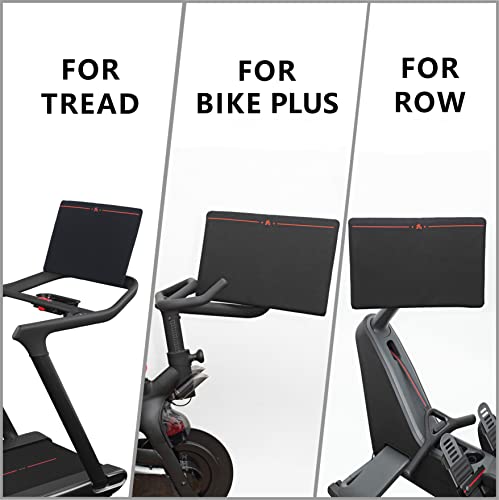 Screen Cover Compatible with Peloton Bike+ & Tread & Row, Monitor Protective Cover Defend from Dust & Water, Accessories for Bike+ & Treadmill & Row (Not for PL-01 or Cross Training Series)