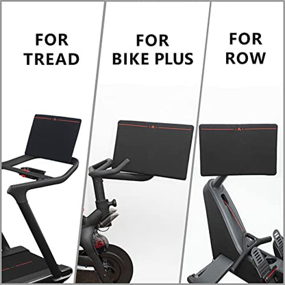Screen Cover Compatible with Peloton Bike+ & Tread & Row, Monitor Protective Cover Defend from Dust & Water, Accessories for Bike+ & Treadmill & Row (Not for PL-01 or Cross Training Series)