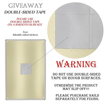 Funny Retro Metal Tin Sign - Warning Does Not Play Well with Liberals - for Plaque Poster Cafe Bar Wall Art Sign Gift 8 X 12 in - color: Liberals