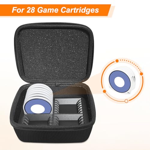 DPVPER Carrying Case for PSP Game, Accessories for PSP, Case for PSP 1000, 2000, and 3000 UMD Disks - Holds 28 Games