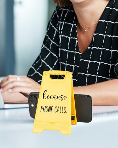 Funny Desk Shelf Decor, Phone Calls Mini Desk Sign | Phone Calls Sign, Funny Shelf Sign, Home Office Decor, Mini Desk Sign - style: Because Phone Calls