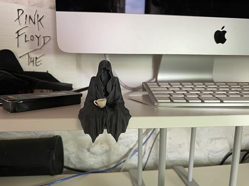 Sitting Ghost Figurine Holding Tea Cup | Suriel ACOTAR Inspired Decoration