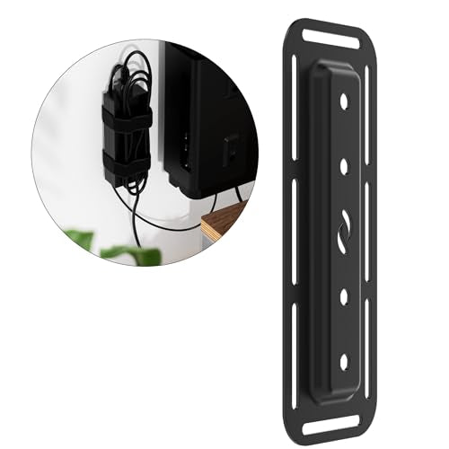 HumanCentric Universal Small Mounting Bracket Compatible with Small Devices, Modems, Power Blocks, Mount on the Wall or Under Your Desk, Vertically or Horizontally - size: Small & Micro