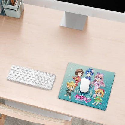 Head Case Designs Officially Licensed Hatsune Miku Characters Graphics 9.84 x 11.81 x 0.12 inches (250 x 300 mm) - S Gaming Office Desk PC Keyboard Mouse Mat Pad - color: Characters, size: 9.84 x 11.81 x 0.12 inches (250 x 300 mm) - S