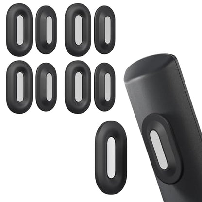 Magnetic Remote Control Holder Wall Mount, 2025 Upgraded Smaller & Stronger Magnetic Silicone Remote Control Organizer TV Remote Charger Holder Caddy Back of TV (Black-4 Pack) - color: Black, size: 4 Pack