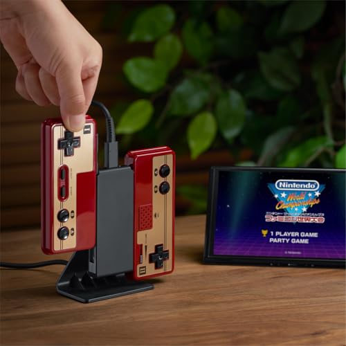 Joycon Charging Stand (Two - Way) - 2 Way Switch Joy Con Controller Charger Charging Accessories with Charging Cable - NOT for Joycon Gen 2 Controller