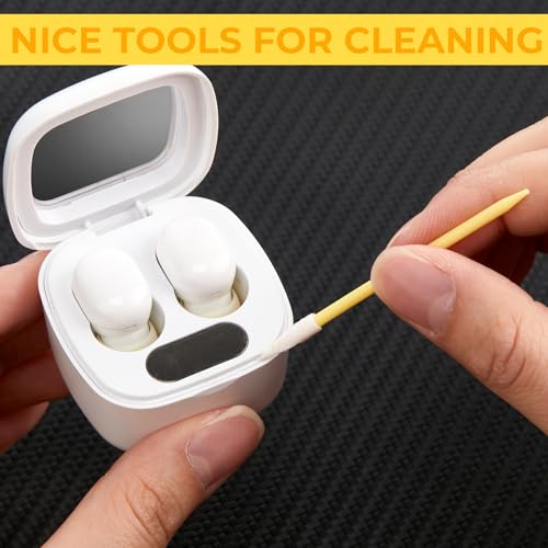 Chinco 200 Pcs Cleaning Swabs 2.56 Inch Sponge Tip Swabs Sticks for Printer Heads, Scanners, Camera Lenses, Chip Hard Disk Industries, Optical Lenses and Optical Equipment Makeup(Yellow) - color: Yellow