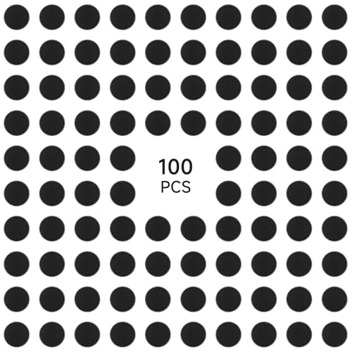 100Pcs 28.5mm/1.12inch Plastic Model Miniature Bases,4mm/0.16 Thick Circular War Figure Display Stands For Gaming Miniatures or Wargames Role Playing Board Game Figure Toy (100PCS-28.5mm-Black Round) - color: 100PCS-28.5mm-Black Round