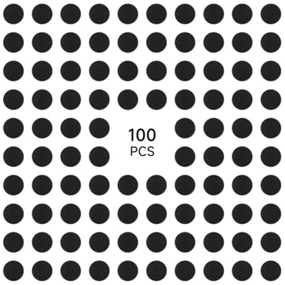 100Pcs 28.5mm/1.12inch Plastic Model Miniature Bases,4mm/0.16 Thick Circular War Figure Display Stands For Gaming Miniatures or Wargames Role Playing Board Game Figure Toy (100PCS-28.5mm-Black Round) - color: 100PCS-28.5mm-Black Round