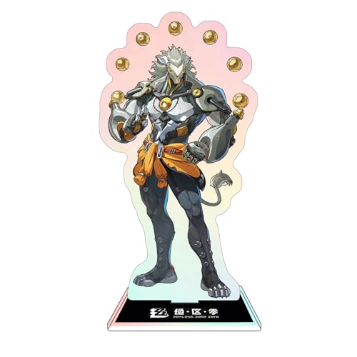 Rainteam Zenless Zone Zero Characters Acrylic Stand Figure,Colorful and Exquisite Character Design for Game Fans' Collection (BanYue) - color: Banyue