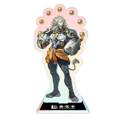 Rainteam Zenless Zone Zero Characters Acrylic Stand Figure,Colorful and Exquisite Character Design for Game Fans' Collection (BanYue) - color: Banyue