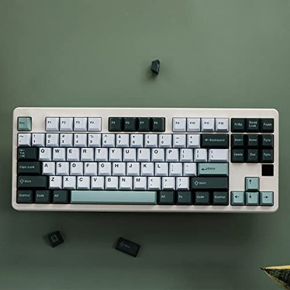 Sumgsn 163 Keys Doubleshot Keycaps Cherry Profile Botanical Keycaps Set Fit for 61/64187/104/108 Cherry Mx Switches Mechanical Keyboard - color: Botanical Keycaps