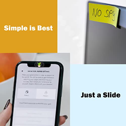 Laptop Camera Cover Slide Webcam Cover for Privacy Fits for Mini PC, PC, Surface, Tablet, Desktop Computer, Smart Phone - 3 Packs, Plants - color: Plants