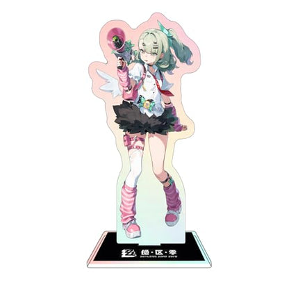 Rainteam Zenless Zone Zero Characters Acrylic Stand Figure,Colorful and Exquisite Character Design for Game Fans' Collection (Sunna) - color: Sunna