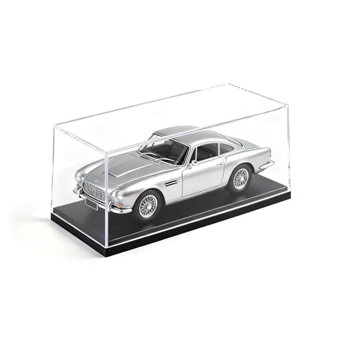 Model Car Display Case, 1:43 Scale Acrylic Display Box for Cars, Stackable Dustproof Storage Boxes for Collectibles, Figures and Memorabilia, 6.4 x 2.8 x 2.3 inch - size: 6.4 x 2.8 x 2.3 inch