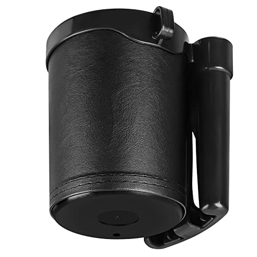 Accmor 3-in-1 Bike Cup Holder with Cell Phone Keys Holder, Bike Water Bottle Holders, Universal Bar Drink Cup Can Holder for Bicycles, Motorcycles, Scooters, Black, 2 Pack - color: Black-2 Pack