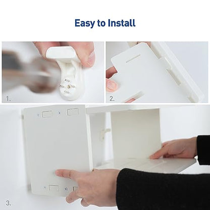 Floating Under TV Game Shelf Stand for Xbox Series S/X, Projector/Router/Entertainment Center, Projector Holder Accessories